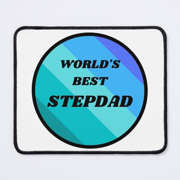 Item preview, Worlds best Stepdad BLUE designed and sold by HybrisStudio.