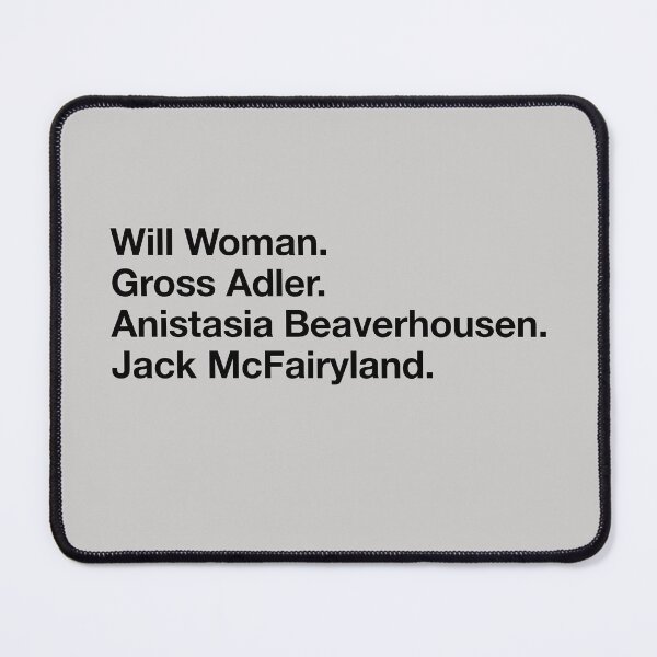 Item preview, Will and Grace: Nick Names designed and sold by catalystdesign.