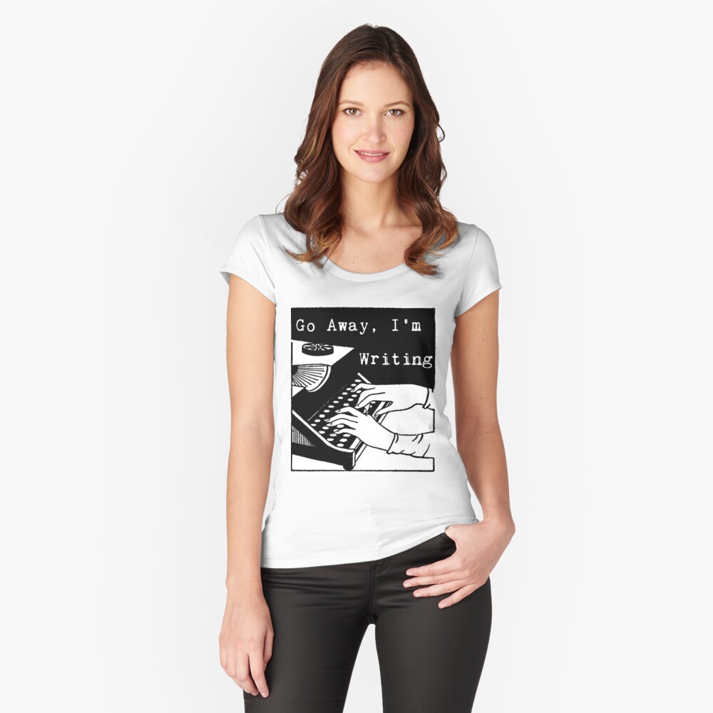 Item preview, Fitted Scoop T-Shirt designed and sold by LittleVixen.