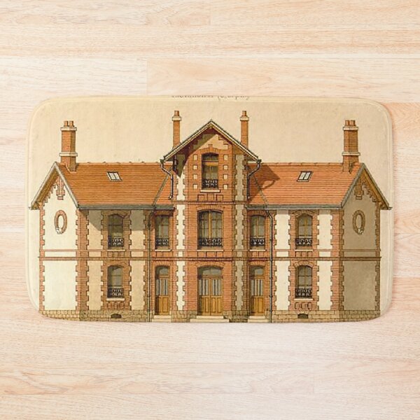 Item preview, Vintage Details of Victorian Architecture - House Elevation and Plan designed and sold by Douglas E. Welch Design and Photography.