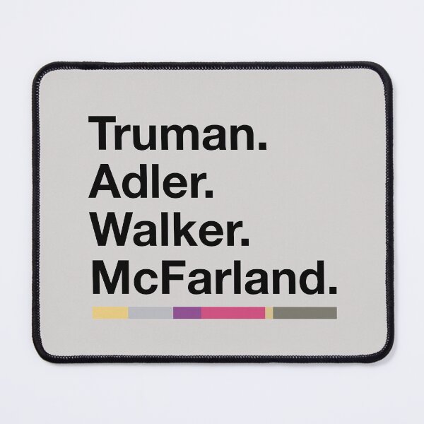 Item preview, Truman, Adler, Walker, McFarland (Will and Grace) designed and sold by catalystdesign.