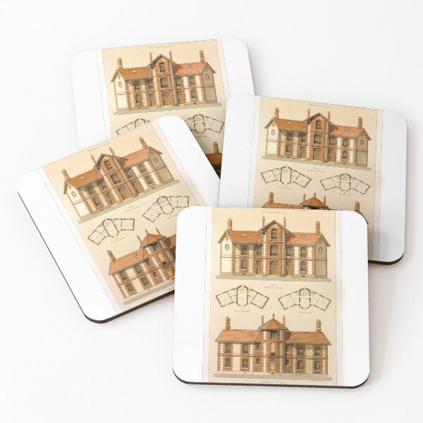 Item preview, Vintage Details of Victorian Architecture - House Elevation and Plan designed and sold by Douglas E. Welch Design and Photography.