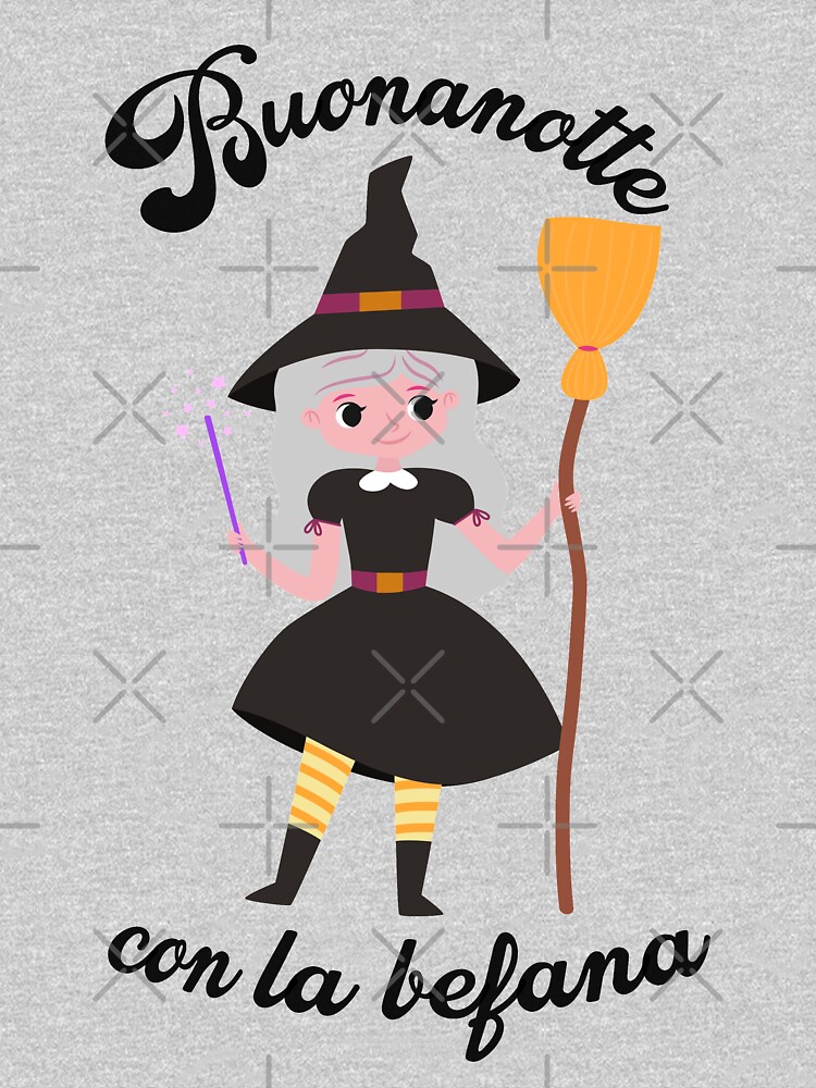 Buona notte dalla befana,befana witch,la befana 2024 Sticker for Sale by  befunnyandgood