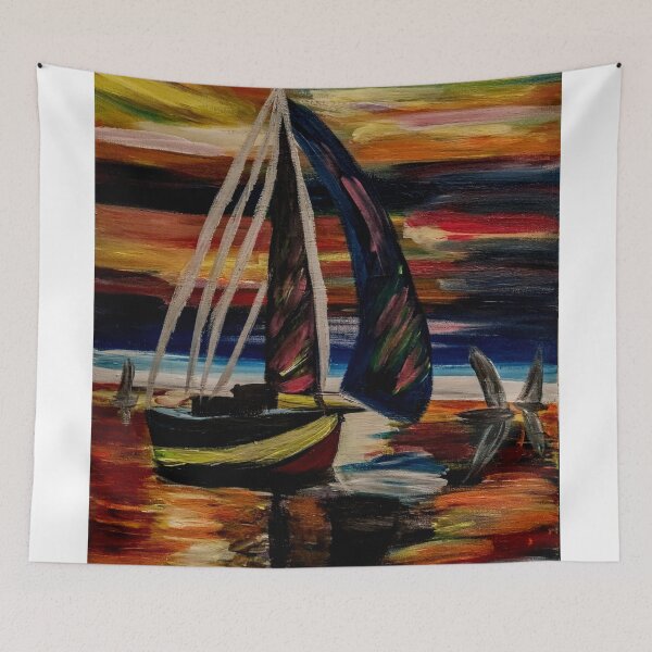 Item preview, Out sailing in the open sea designed and sold by kkartwork.