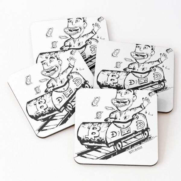 Item preview, Crypto Investor Bitcoin Rollercoaster designed and sold by Bubsimouse.