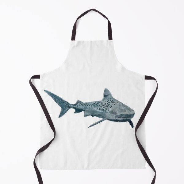 Item preview, Tiger shark illustration designed and sold by TheNewAmericana.