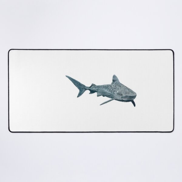 Item preview, Tiger shark illustration designed and sold by TheNewAmericana.