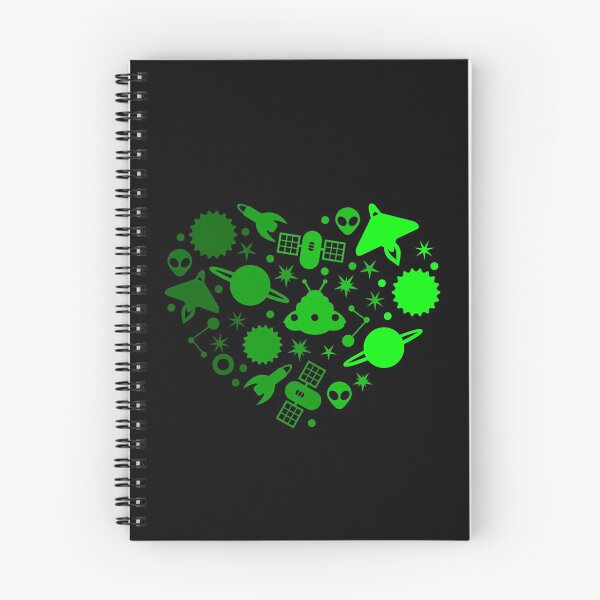 Item preview, alien happy valentines day heart green  designed and sold by Gossip Rag.