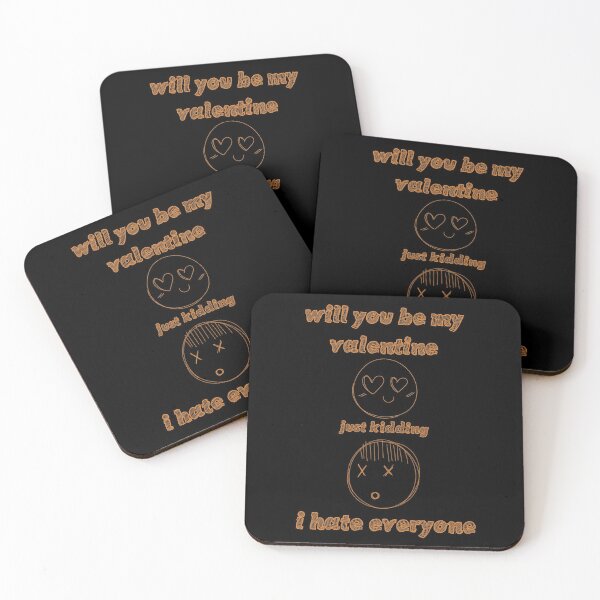 Item preview, Funny Will you be my valentine just kidding I hate everyone for a Happy Valentine's Day 2022 designed and sold by OMCreative.