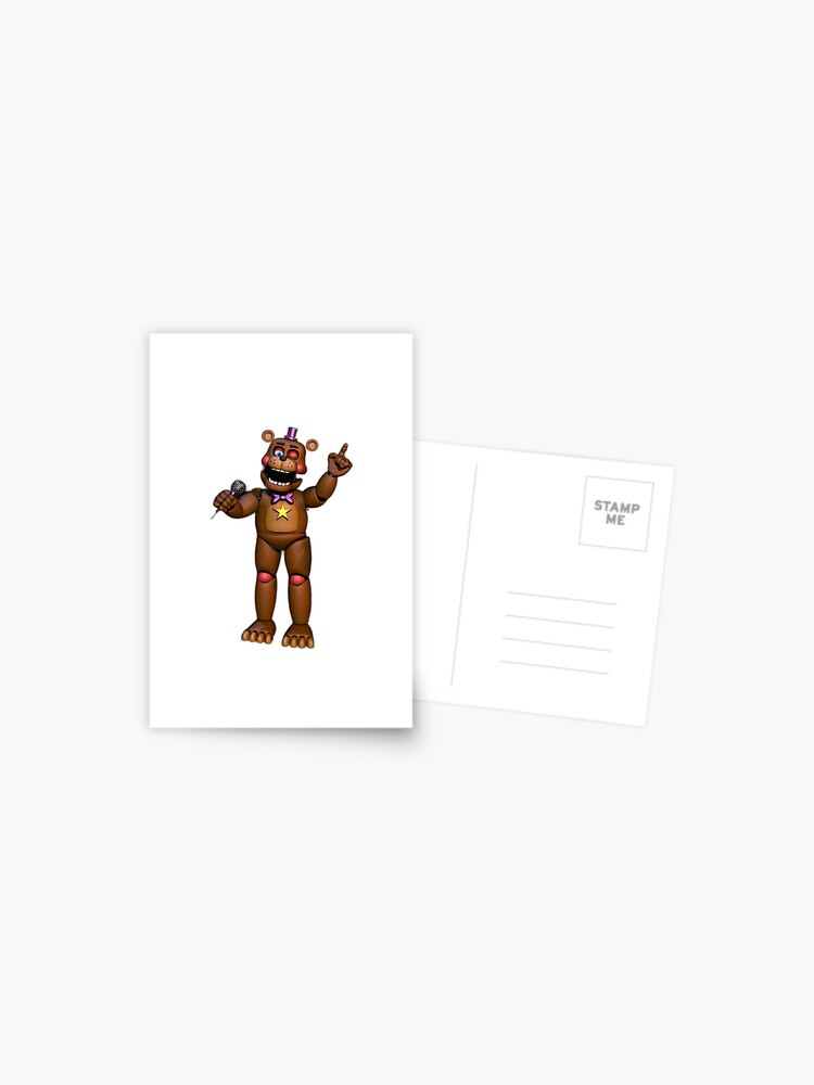 Rockstar Freddy - Ultimate Custom Night Postcard for Sale by Toy