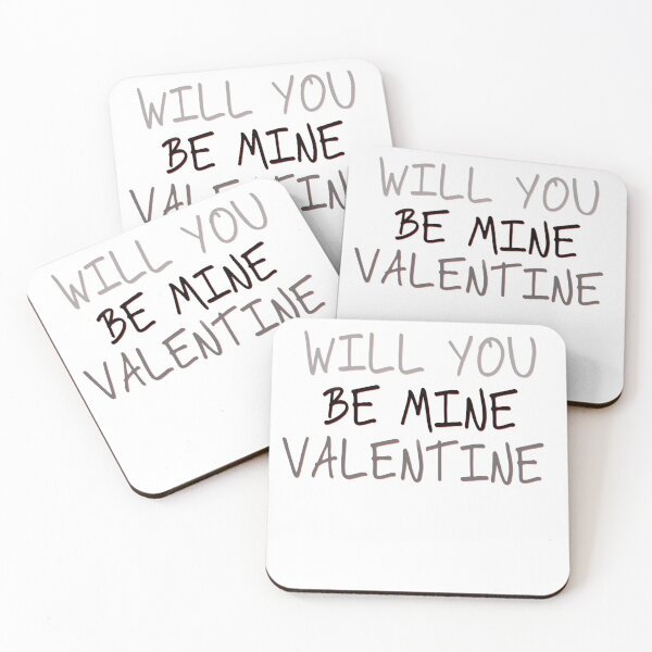 Item preview, Will you be mine valentine (black) designed and sold by HeavyBurden.