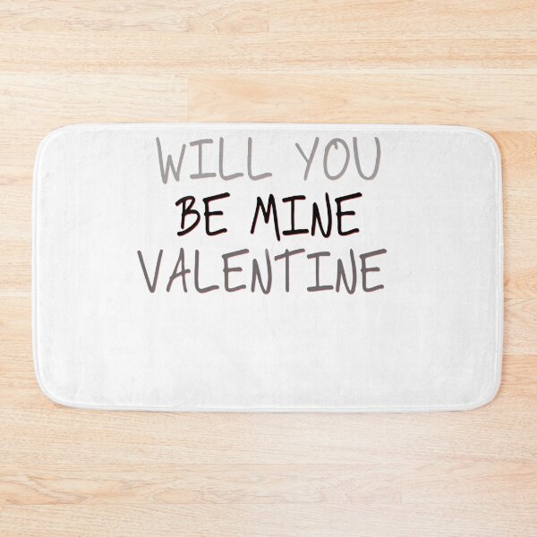 Item preview, Will you be mine valentine (black) designed and sold by HeavyBurden.