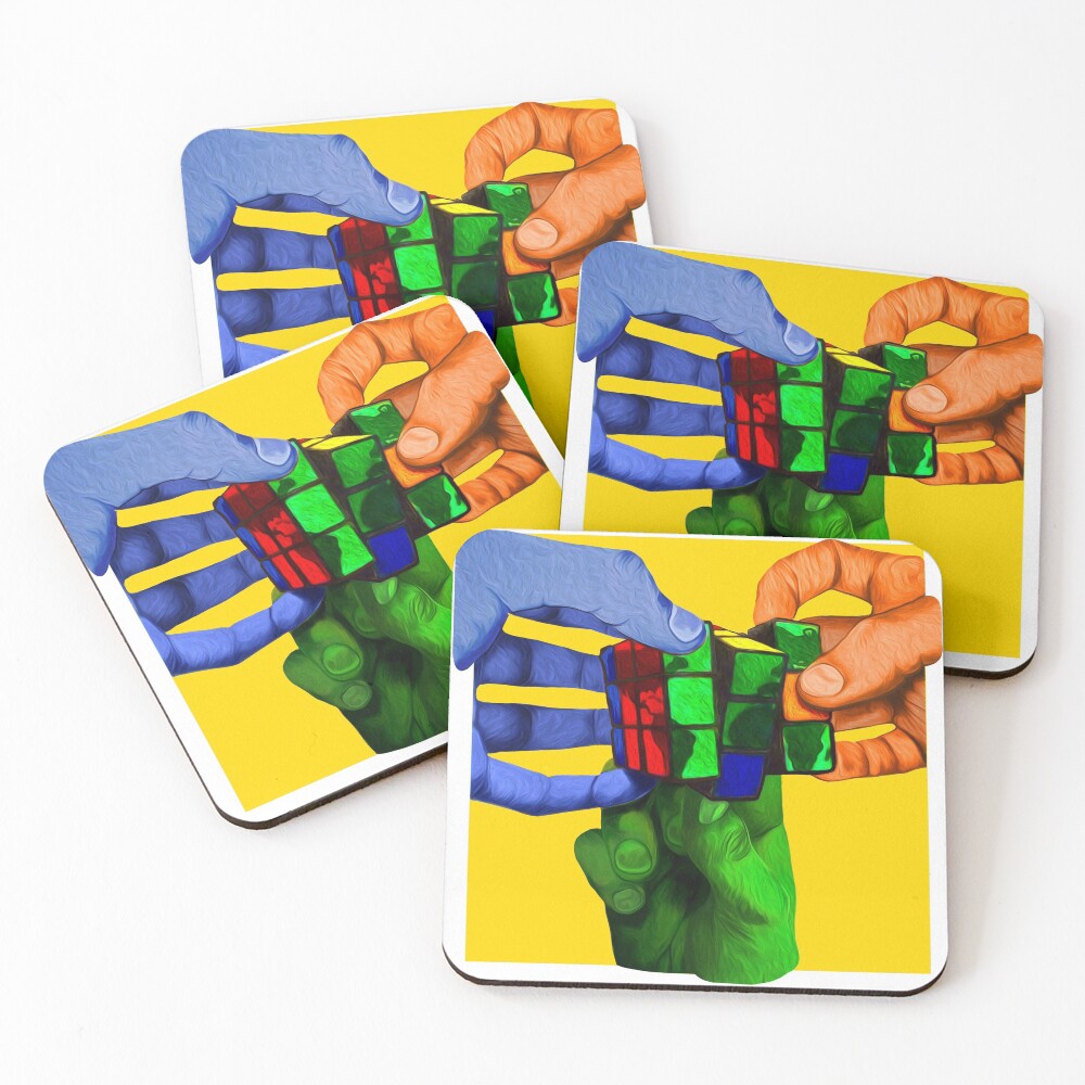 Item preview, Coasters (Set of 4) designed and sold by ZeroGraphix.