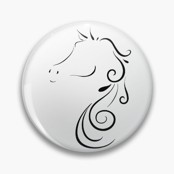 Item preview, Elegant Horse Outline designed and sold by Lady-Lilac.