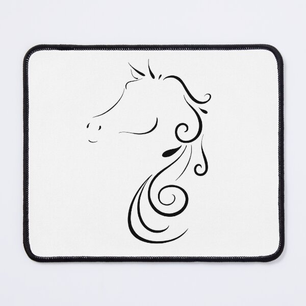 Item preview, Elegant Horse Outline designed and sold by Lady-Lilac.