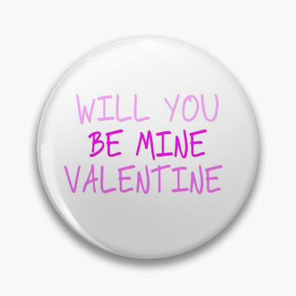 Item preview, Will you be mine valentine (pink) designed and sold by HeavyBurden.