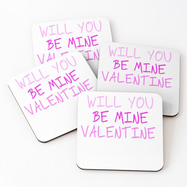 Item preview, Will you be mine valentine (pink) designed and sold by HeavyBurden.