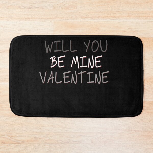 Item preview, Will you be mine valentine (white) designed and sold by HeavyBurden.