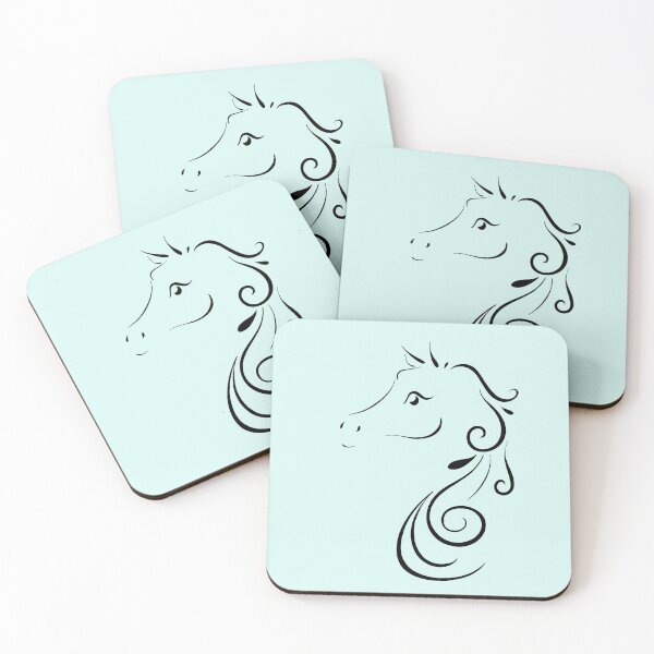 Item preview, Sweet Horse Outline designed and sold by Lady-Lilac.