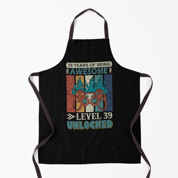 Item preview, 39 Years Of Being Awesome Level 39 Unlocked designed and sold by UglyBoyDesign.