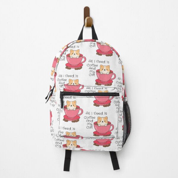 Item preview, All I Need Is Coffee And My Cat designed and sold by SAJAMANIA.