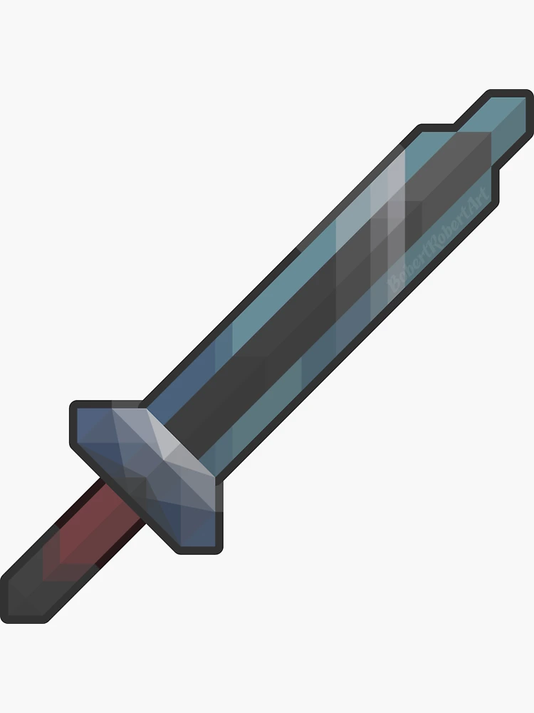 Terraria Muramasa Sword Design Sticker for Sale by BobertRobertArt