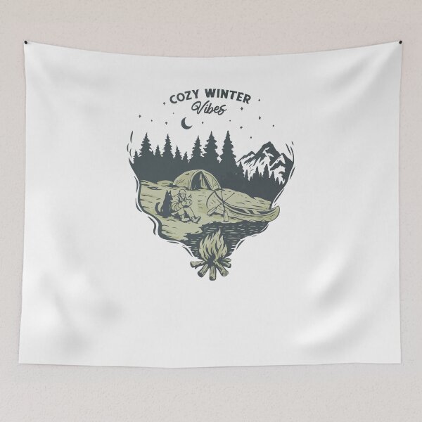 Item preview, Winter camping designed and sold by zaher97.