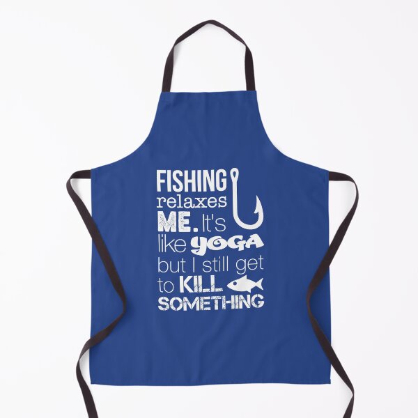Item preview, Ron Swanson: Fishing Relaxes Me (Parks and Recreation) designed and sold by catalystdesign.