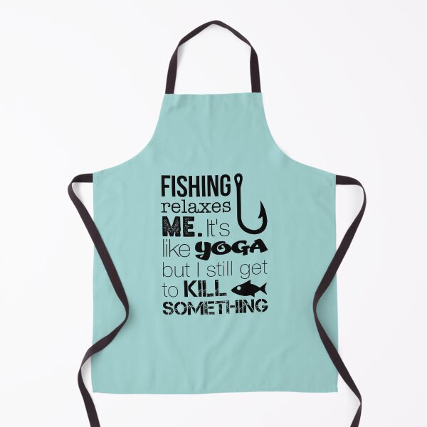 Item preview, Ron Swanson: Fishing Relaxes Me (Parks and Recreation) designed and sold by catalystdesign.