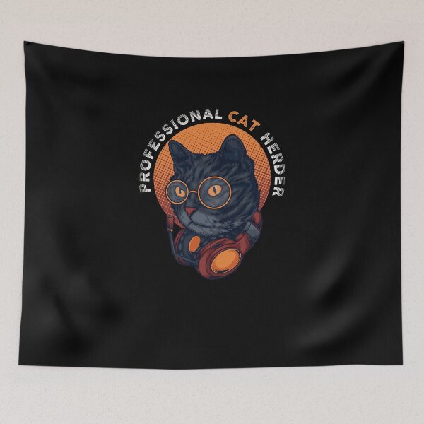 Item preview, Professional Cat Herder designed and sold by Eamali.