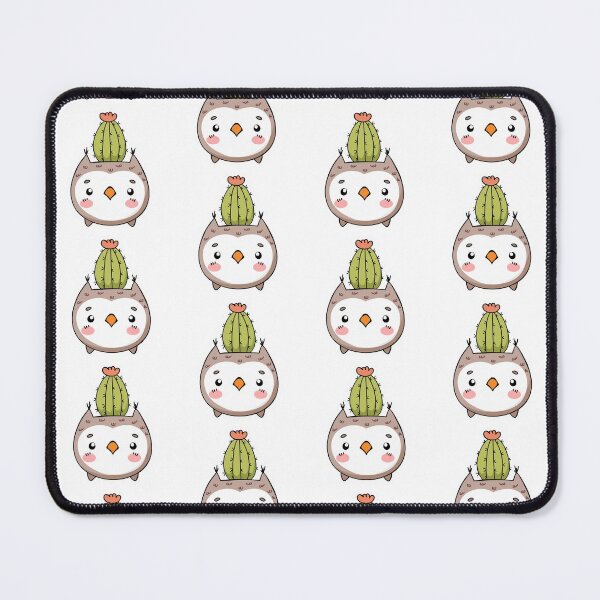 Item preview, Cute Owl Cactus Pot designed and sold by Patty Doublet Photography.