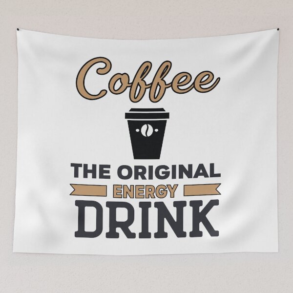 Item preview, Coffee Is The Original Energy Drink designed and sold by BuxomBabe21.