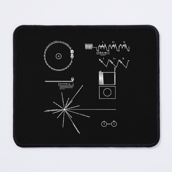 Item preview, Voyager one message designed and sold by ProtonPrints.