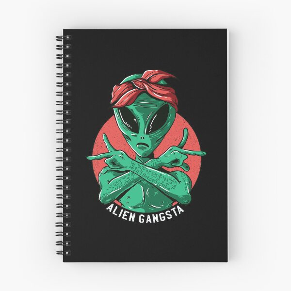 Item preview, Alien Gangster Rapper I Alien Gangsta UFO designed and sold by Amazing Designs.