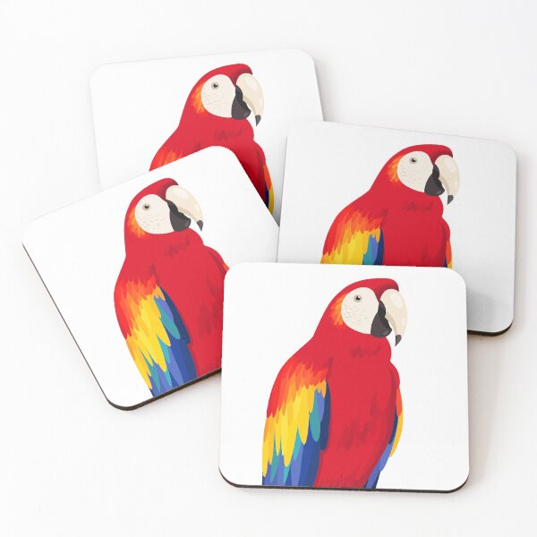 Item preview, Beautiful Scarlet Macaw Art designed and sold by mkozll.