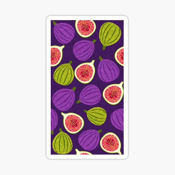 "figs" Sticker for Sale by gaiamarfurt Redbubble
