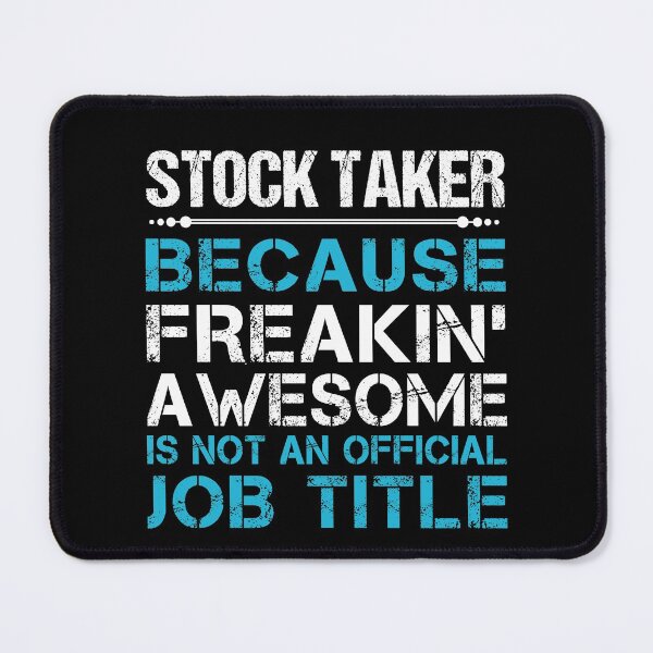 Item preview, Stock Taker T Shirt - Freaking Awesome Job Gift Item Tee designed and sold by oetate4774.