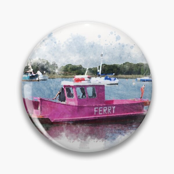 Item preview, Pink Ferry designed and sold by bethfrostart.