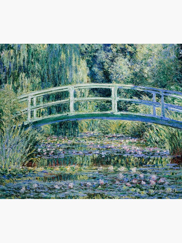 Monet - Water Lilies and Japanese Bridge by virginia50