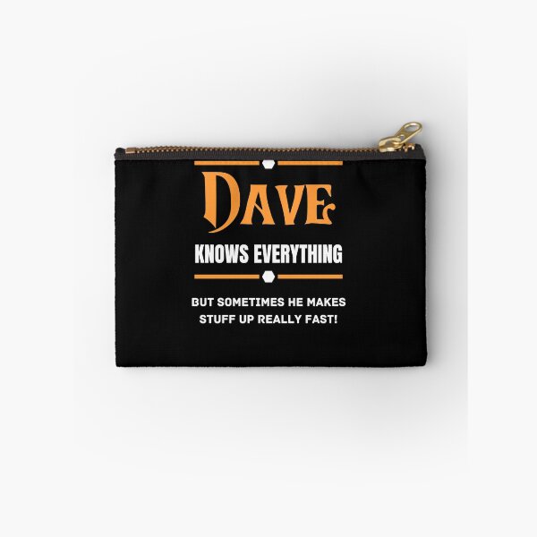Item preview, Dave knows everything designed and sold by Seoul26.