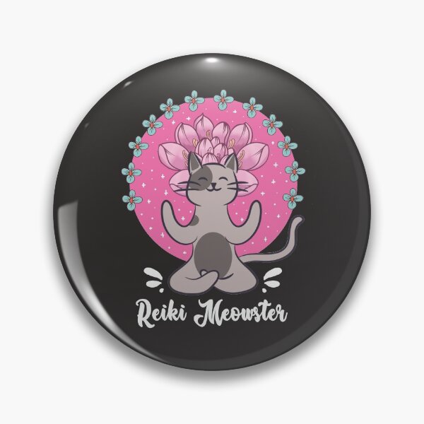 Item preview, Reiki Master Cat Energy Healing Art designed and sold by MrEddie10.