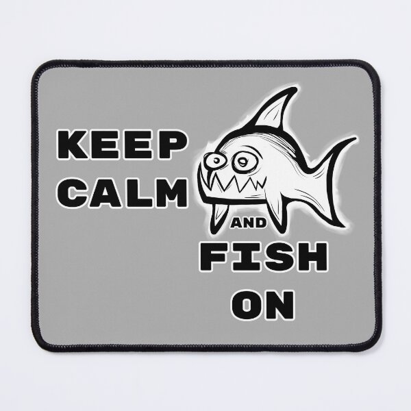 Item preview, Keep calm and fish on designed and sold by Ishtamari.