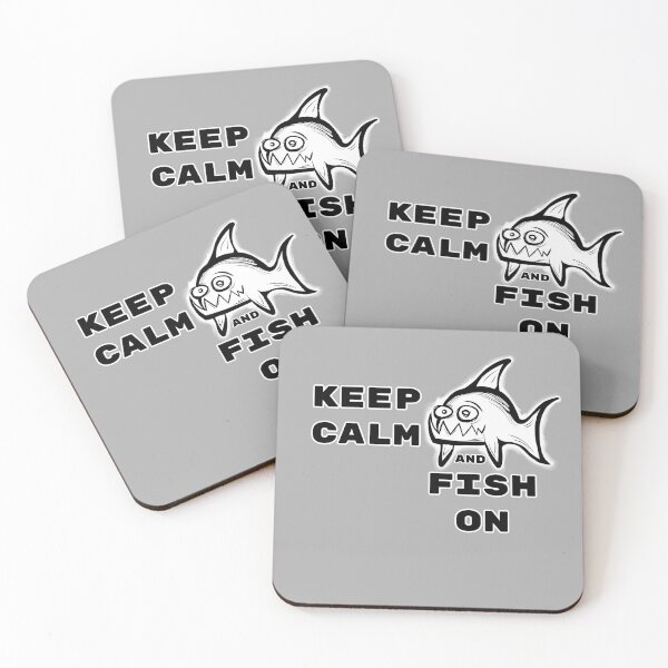 Item preview, Keep calm and fish on designed and sold by Ishtamari.