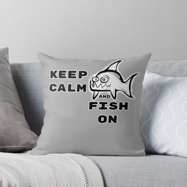 Item preview, Keep calm and fish on designed and sold by Ishtamari.