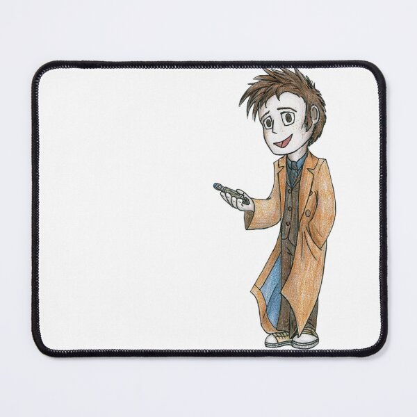 Item preview, Lil' 10th Doctor inspired fan art designed and sold by Gaia Rydahl Due Rosendahl.