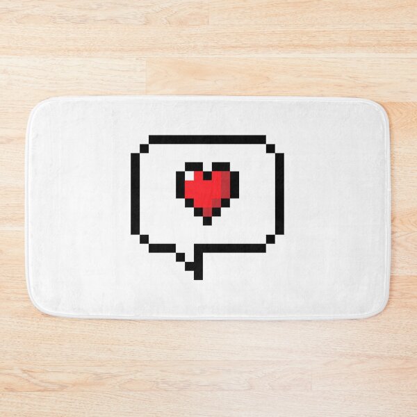 Item preview, Pixel heart text box designed and sold by mlarmon.