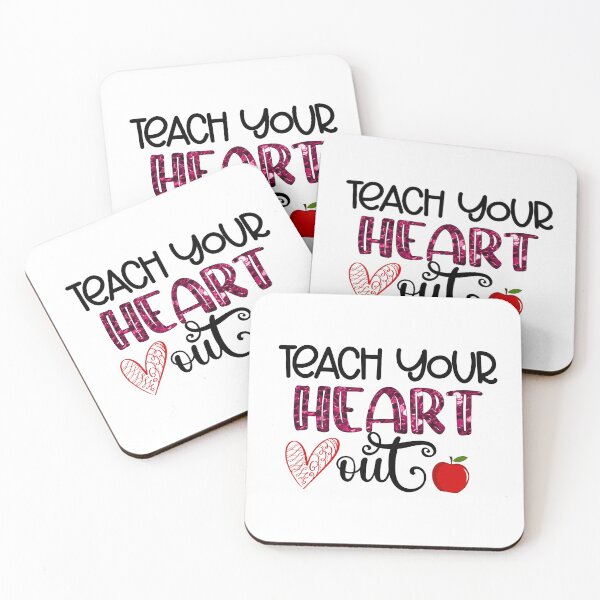 Item preview, Teach Your Heart Out - Teacher Valentines Day Gifts designed and sold by younghopes.