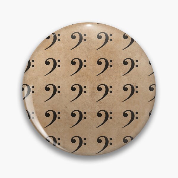 Item preview, Bass Clef on Parchment designed and sold by KTSubz Faith & Fun Designs.