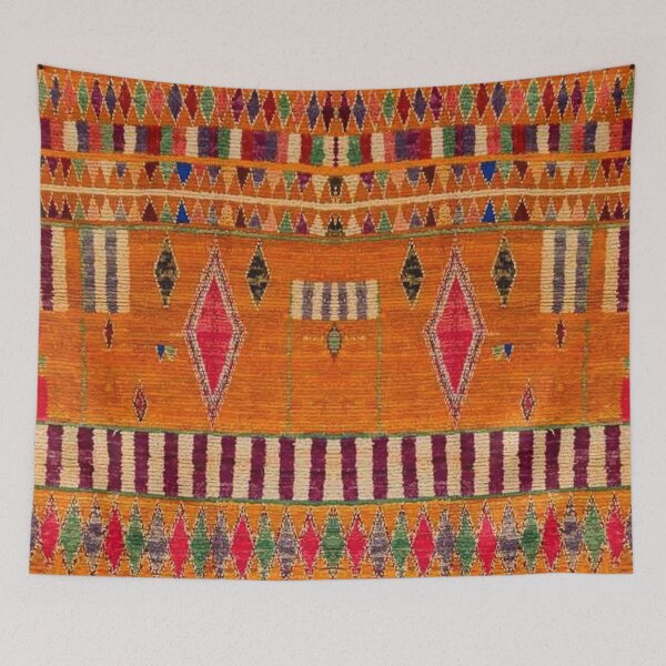 Item preview, Orange Traditional Moroccan Design designed and sold by SpaceBazaar.
