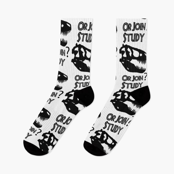 Item preview, Study Paleontology Or Join? designed and sold by Dinosaurson.